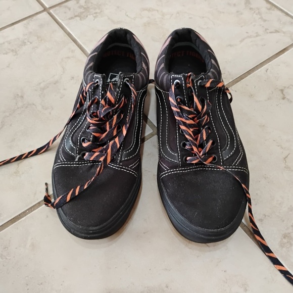 Vans ComfyCush Old Skool Project Cat Tiger Fade Black - Picture 4 of 8